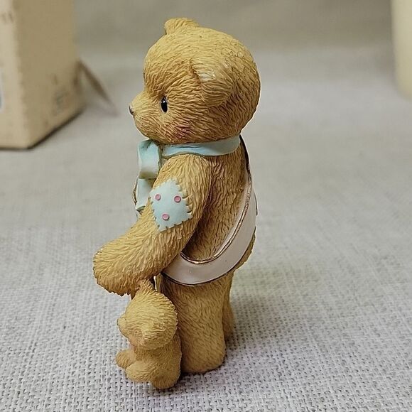 Cherished Teddies Bear "This Calls for a Celebration" Congrats Figurine 1997 w/b - Picture 3 of 9
